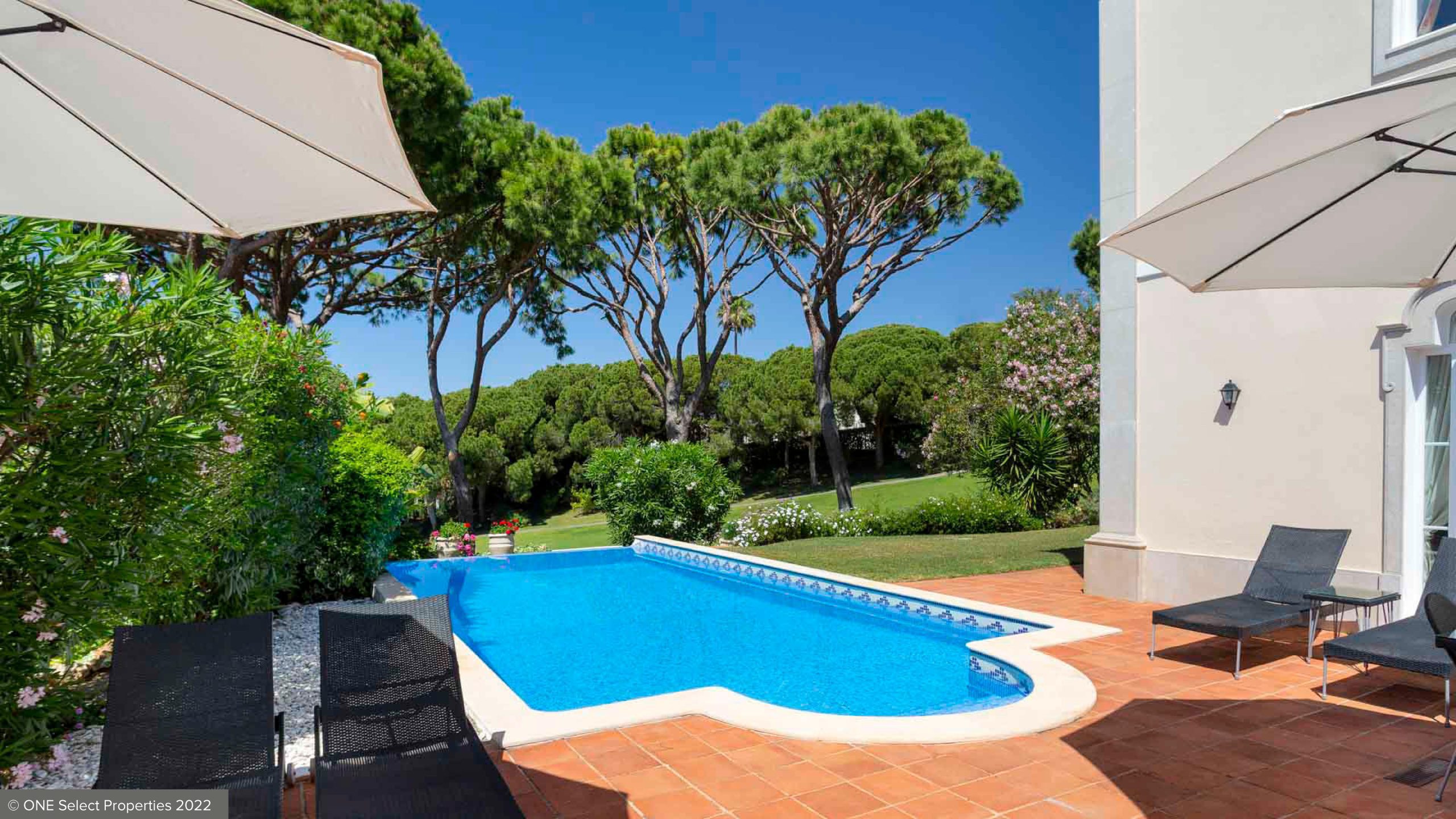 house with private pool and golf views in vale-do-lobo